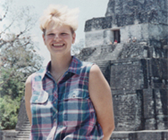 Ellen Bell, Tikal, Guatemala 1994